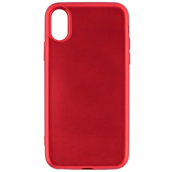 Husa Apple iPhone X Flippy Deluxe Full Silicone 360 Rosu Husa Apple iPhone X Flippy Deluxe Full Silicone 360 Rosu