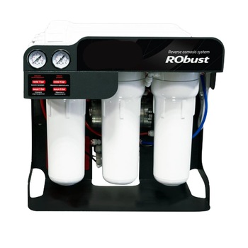 Statie de osmoza pentru baruri, FILTRO ROBUST 60L, 3 membrane de osmoza si pompa booster Statie de osmoza pentru baruri, FILTRO ROBUST 60L, 3 membrane de osmoza si pompa booster