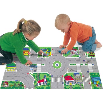 Covoras de joaca Molto City Trafic cu 25 piese Covoras de joaca Molto City Trafic cu 25 piese