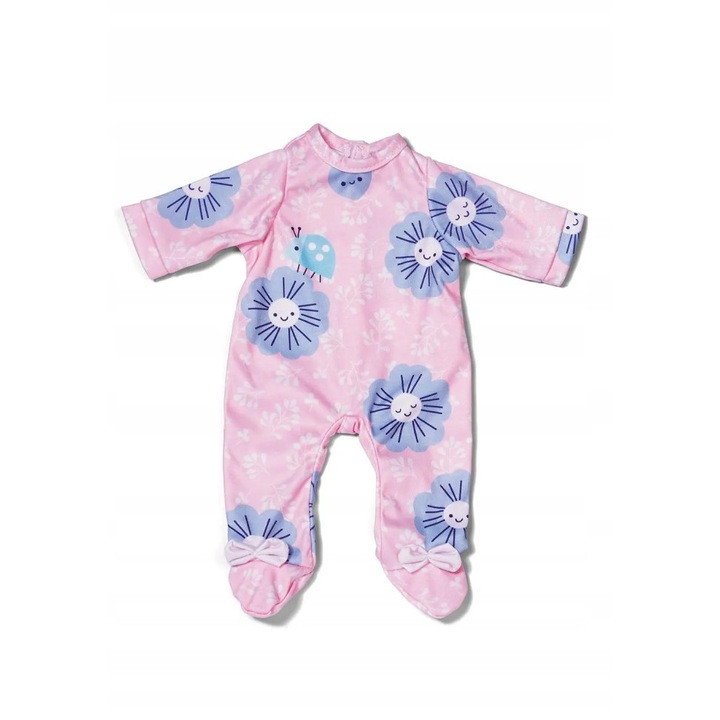 Rochie pentru papusi BABY Born, model Flower, 43cm, textil, multicolor, Papusa