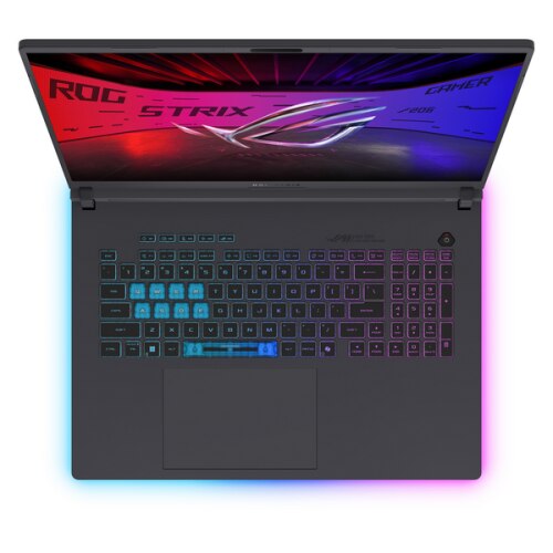 Laptop ASUS ROG Strix G18 WQXGA 18 inch Intel Core Ultra 9 290HX+ 32GB 1TB SSD RTX 5080 Free Dos Eclipse Gray
