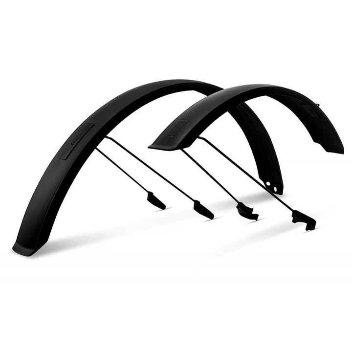 Set Aparatori Acid Mudguard Set 65 27, 5'' Bb Mount 2.0 Negru