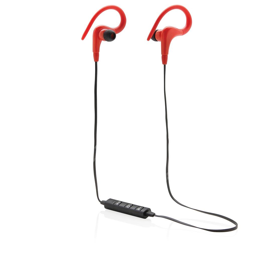 Casti wireless sport, rosii Metru Patrat