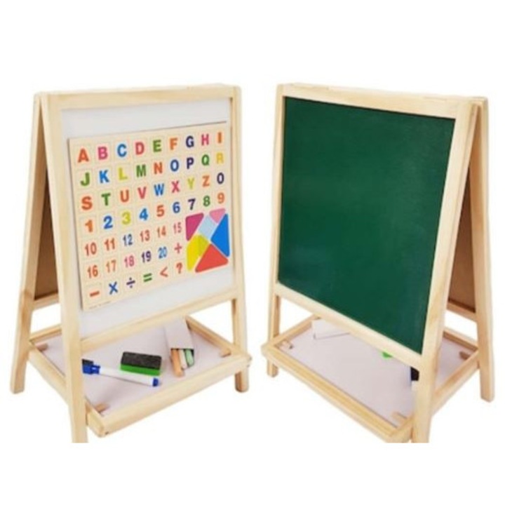 Tabla multifunctionala cu litere, numere, operatii matematice si Tetris