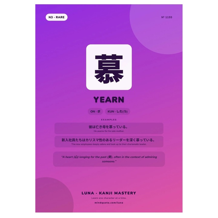 Poster infografic Kanji VP-4002501126544, carton 250 g/m², A4, mov/roz