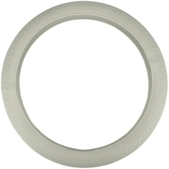 Husa universala pentru volan auto din silicon, 14 "6" 37 cm, bej