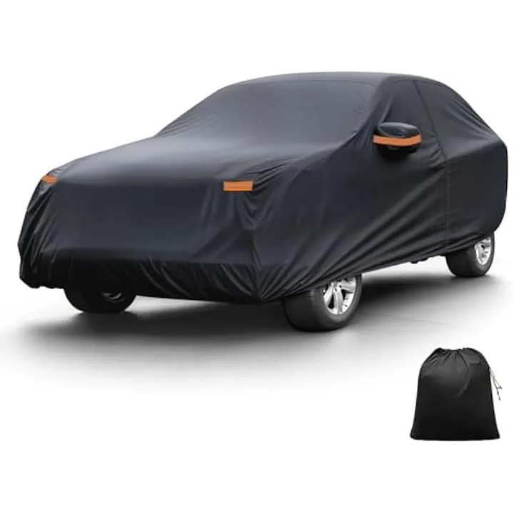 Husa auto completa impermeabila pentru BMW X5 210D-PU cu fermoar