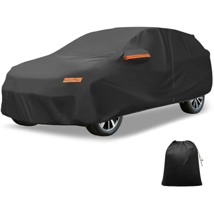 Husa auto impermeabila pentru Mazda CX-30 210D-PU cu fermoar pe partea stanga