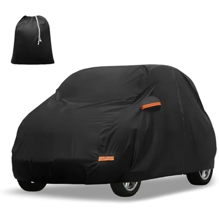 Husa auto completa impermeabila pentru Smart Fortwo 2007-2019 210D-PU