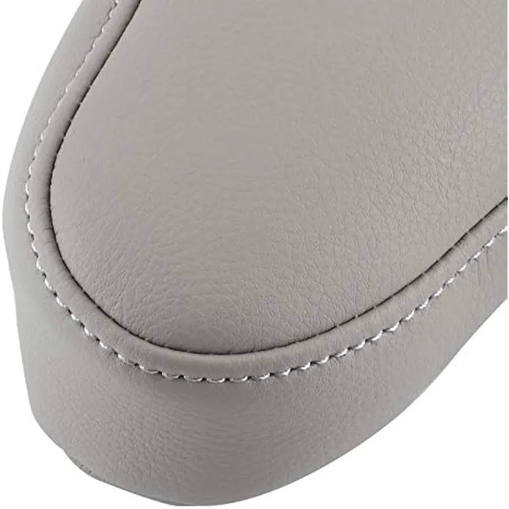 Husa pentru cotiera auto pentru Lexus RX 300/330/350 (2003-2009), piele sintetica microfiber rezistenta, gri, set 2 buc., K0544-260907-1628-AMC