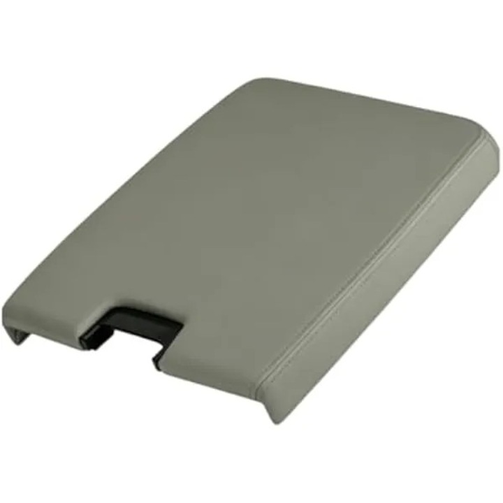 Capac consola centrala, husa cotiera din piele PU cu zavor, potrivire stil OE, instalare usoara, confort sofer, pentru camion SUV 2007-2013 (gri)