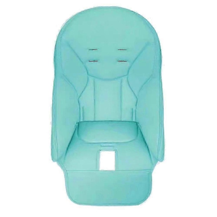 Калъф-възглавница за детско столче за хранене, съвместим с Peg Perego Siesta/Prima Pappa Zero3, PU кожа, син
