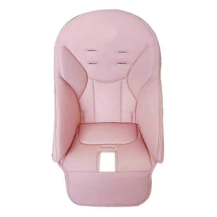 Калъф за столче за хранене, съвместим с Peg Perego Siesta/Prima Pappa Zero 3, PU кожа, розов