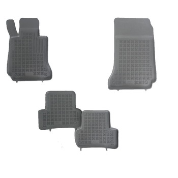 Covorase premium LUX GRI interior cauciuc Mercedes W210 1995-2008 Covorase premium LUX GRI interior cauciuc Mercedes W210 1995-2008