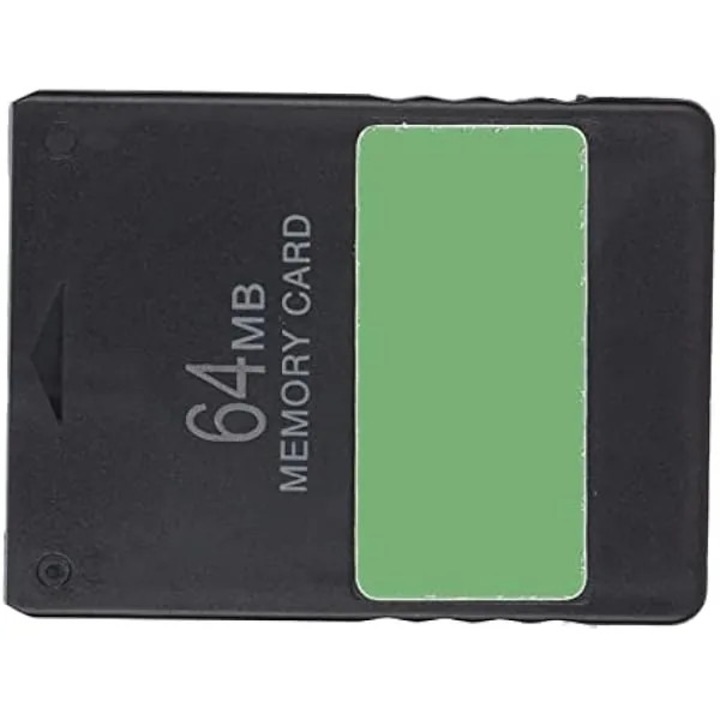 Card de memorie pentru consola Slim SPCH-7 9xxxx, K0569-260907-594-AMC, 64 MB, carcasa ABS, plug-and-play, negru/verde