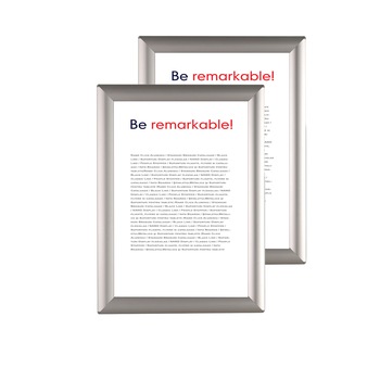 Rama click 8i, format A4, 2 buc/SET, din aluminiu, expunere postere, afise, documente, mesaje informationale Rama click 8i, format A4, 2 buc/SET, din aluminiu, expunere postere, afise, documente, mesaje informationale