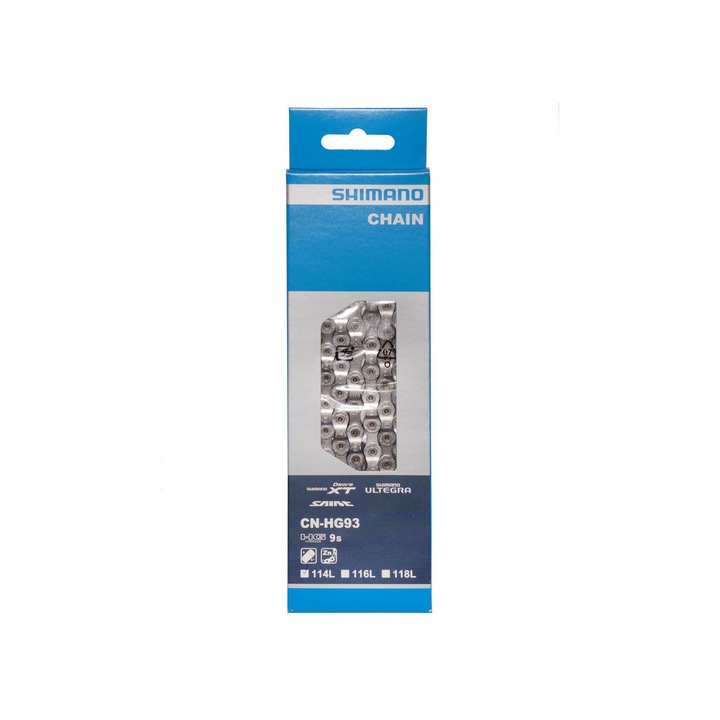 Верига SHIMANO XT CN-HG93, 9 скорости