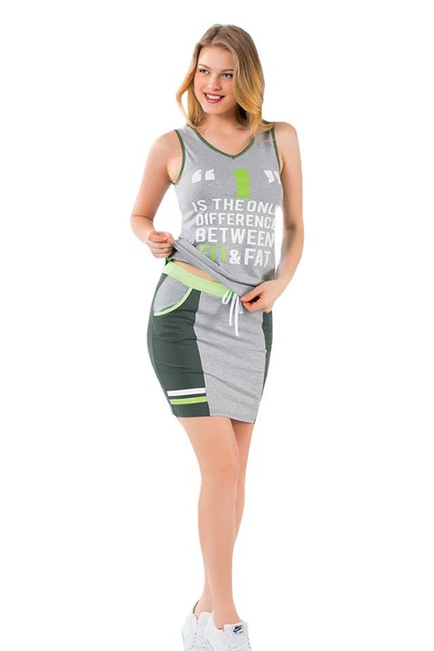 Compleu sport cu fusta Polkan 7800 marimea S-M