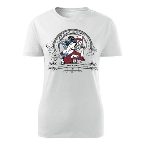 Tricou personalizat dama, Alb, M, Gheisa