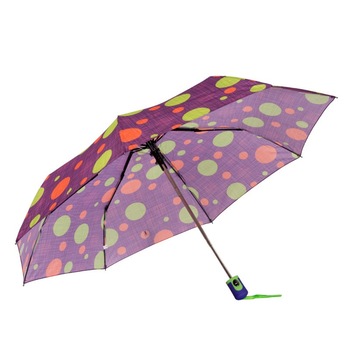 Umbrela dama SUSINO-Bubbles Purple,automata, 102cm, Multicolor Umbrela dama SUSINO-Bubbles Purple,automata, 102cm, Multicolor