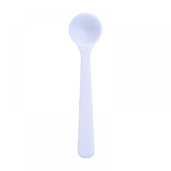 Lingurite de masurare din plastic LR-20260824-30329, set 3 buc., 0,5 g/1 g/2,5 g, alb