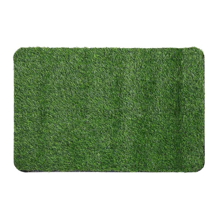 Covoras intrare din iarba artificiala LR-20260824-30353, rezistent pentru exterior, colecteaza nisip si murdarie, usor de curatat, verde