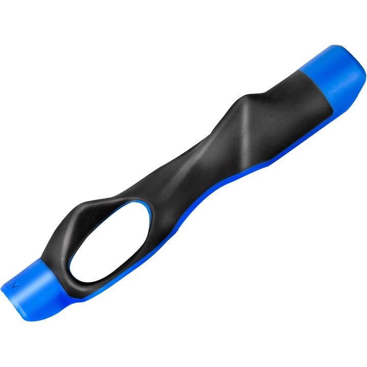 Antrenor de prindere pentru golf LR-20260824-30314, PC+TPR non-alunecator, compatibil cu majoritatea croselor, negru/albastru