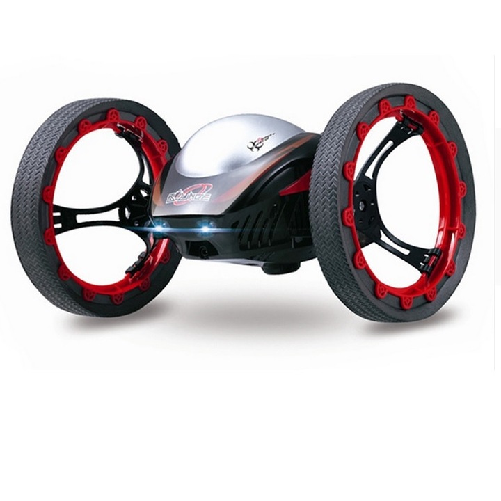 Masina Bounce Car Jumping Stunter Red