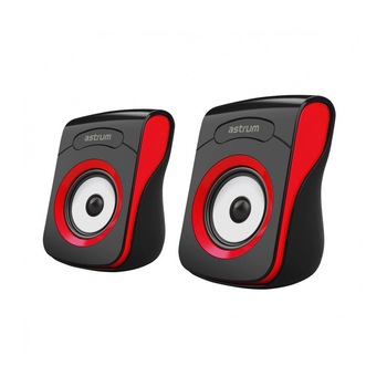 Boxe Audio Astrum SU100 2x3W conectare USB, Rosu Boxe Audio Astrum SU100 2x3W conectare USB, Rosu