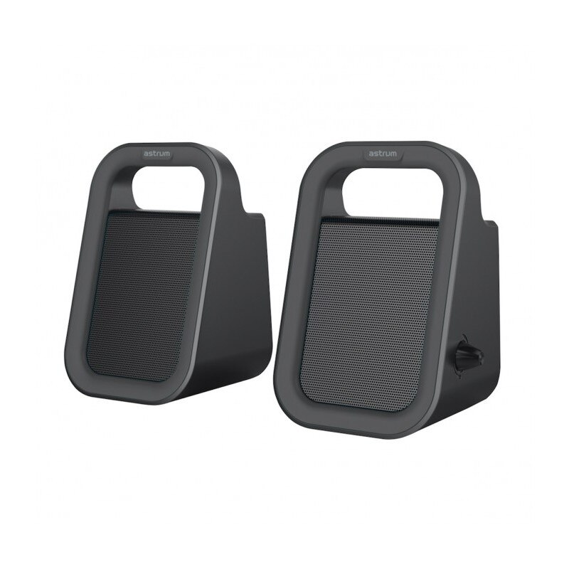 Boxe Audio Astrum SU160 2x3W conectare USB, Negru