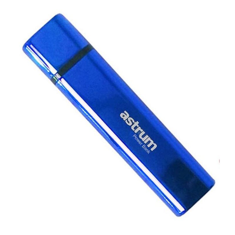 Acumulator extern Power Bank 2600mAh, 1A, Astrum PB-26M1A Albastru