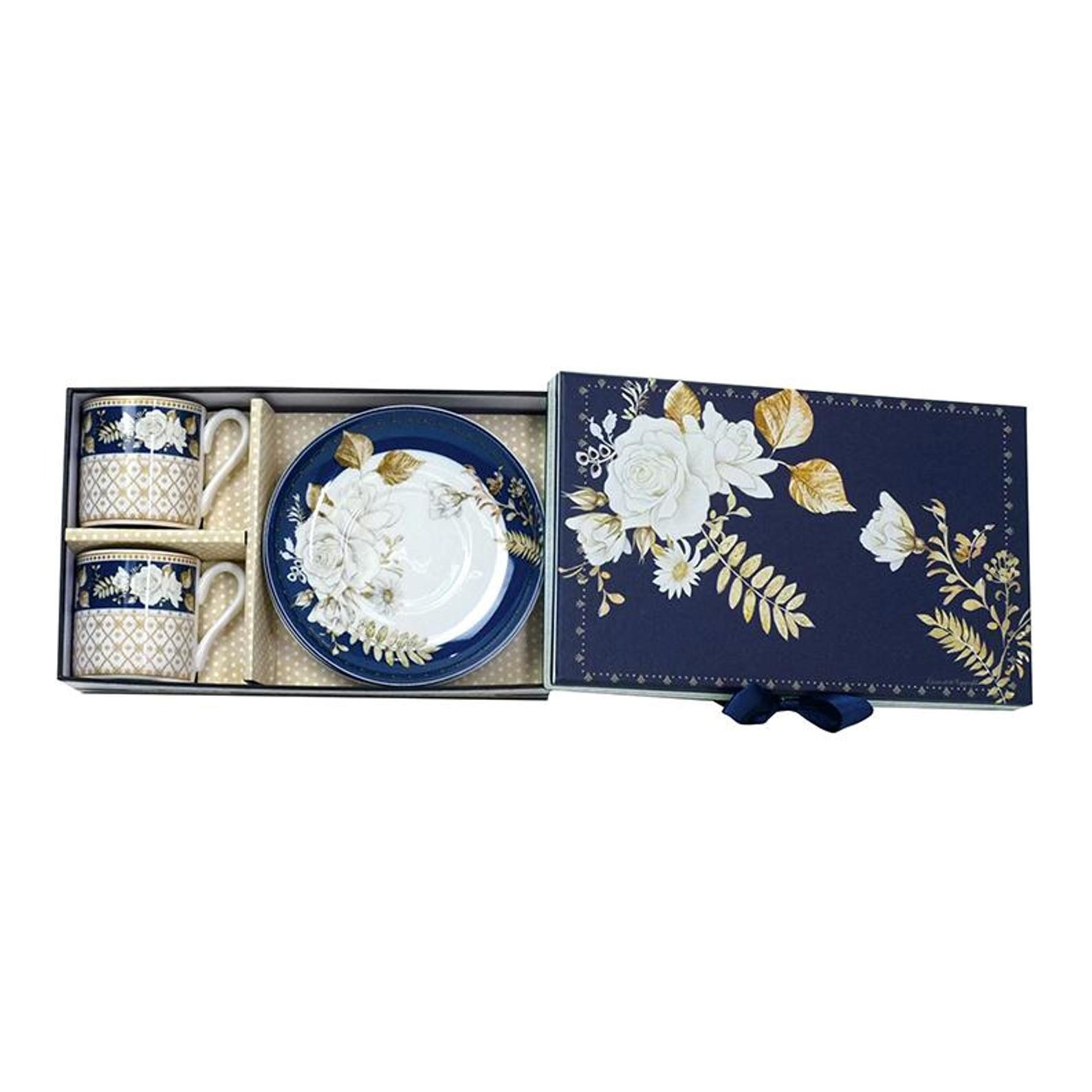 Set 2 Cesti Portelan Bobo R2028RS2/N D270, Floral
