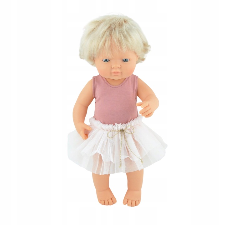 Costum Balerina Roz Pal - Hainuta pentru Papusi Miniland, Paola Reina - Accesorii Papusi