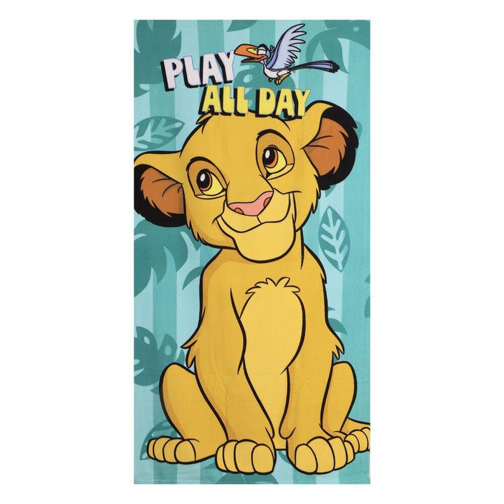 Плажна кърпа от микрофибър Disney The Lion King