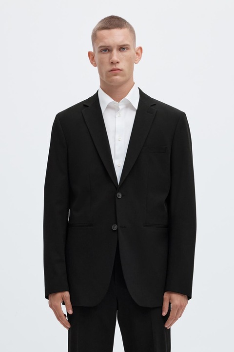 Selected Homme, Сако със стандартна кройка, Черен