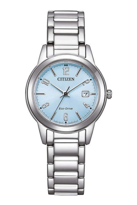 Citizen, Часовник Eco-Drive от неръждаема стомана, Сребрист