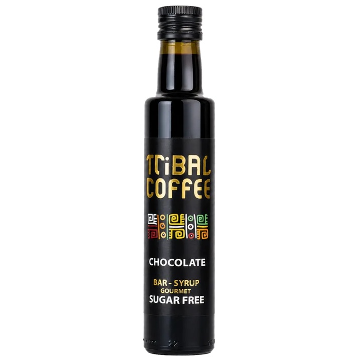 Tribal Шоколадов Сироп Без Захар, 250Ml., Стъкло