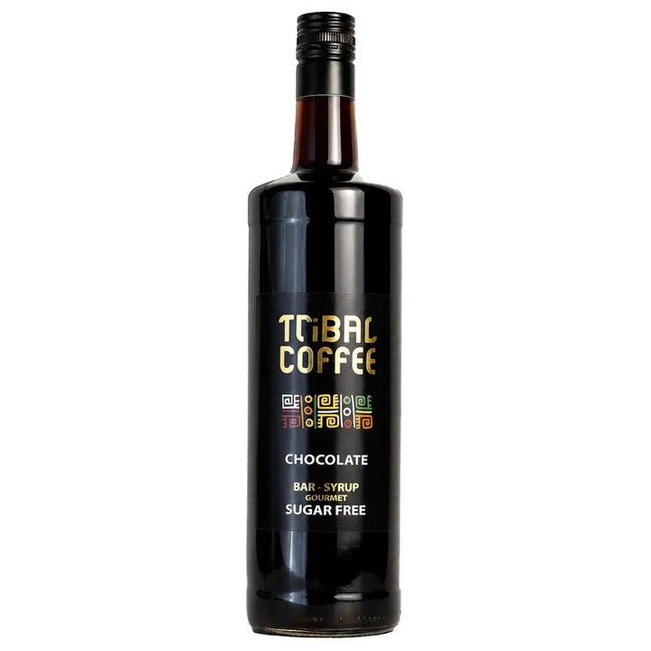 Tribal Шоколадов Сироп Без Захар, 1000Ml., Стъкло