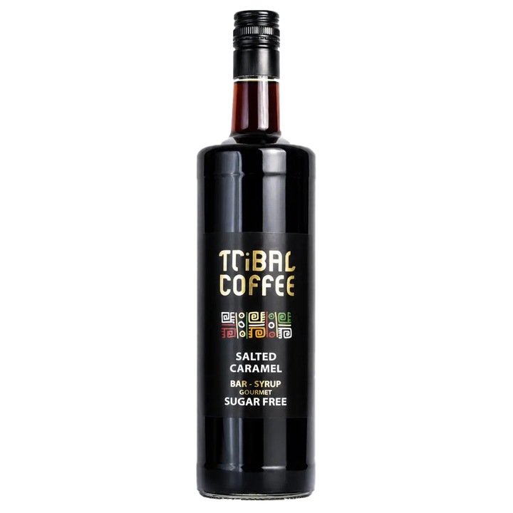 Tribal Сироп Солен Карамел Без Захар, 1000Ml., Стъкло