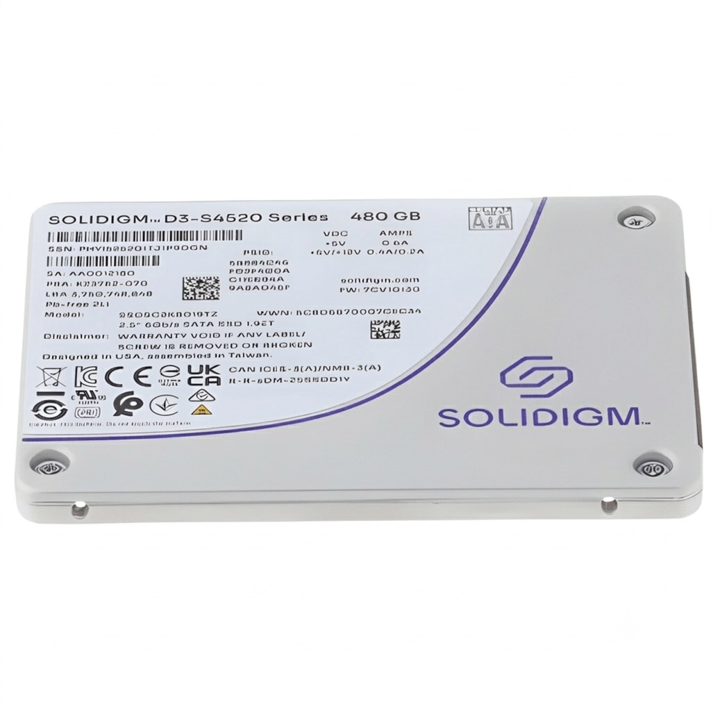 Ревю на sSD Solidigm Intel D3-S4520: 480GB SATA 2.5″ SSDSC2KB480GZP