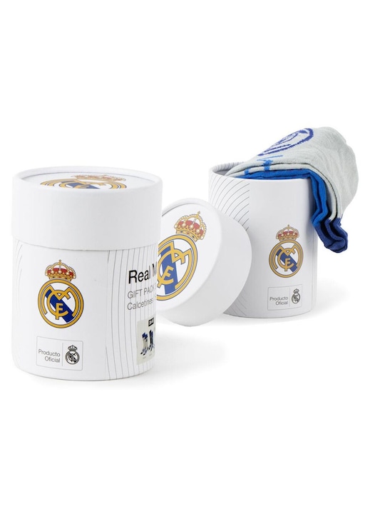 Комплект от 3 чифта чорапи Real Madrid, Cerdá, за възрастни, универсален размер 38–45