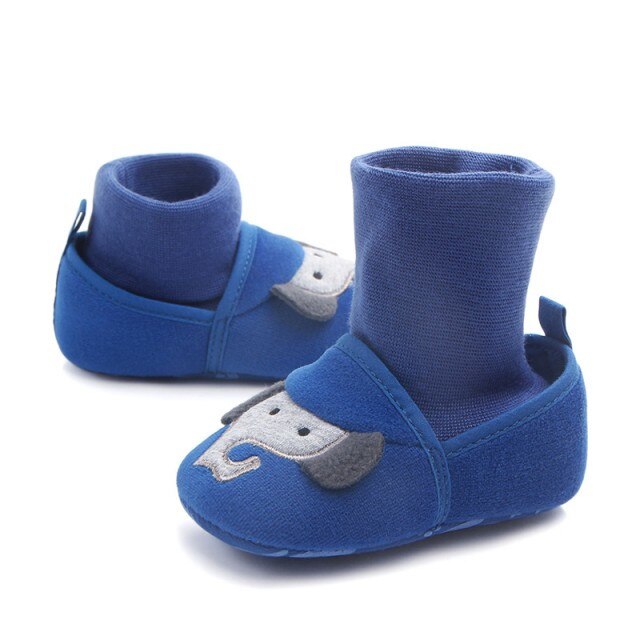 Botosei IDTX773 pentru bebelusi cu ciorapel Elefantel