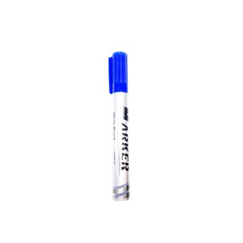 Marker whiteboard cu varf rotund, 2 mm, albastru Marker whiteboard cu varf rotund, 2 mm, albastru