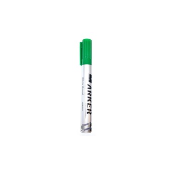 Marker whiteboard cu varf rotund, 2 mm, verde Marker whiteboard cu varf rotund, 2 mm, verde