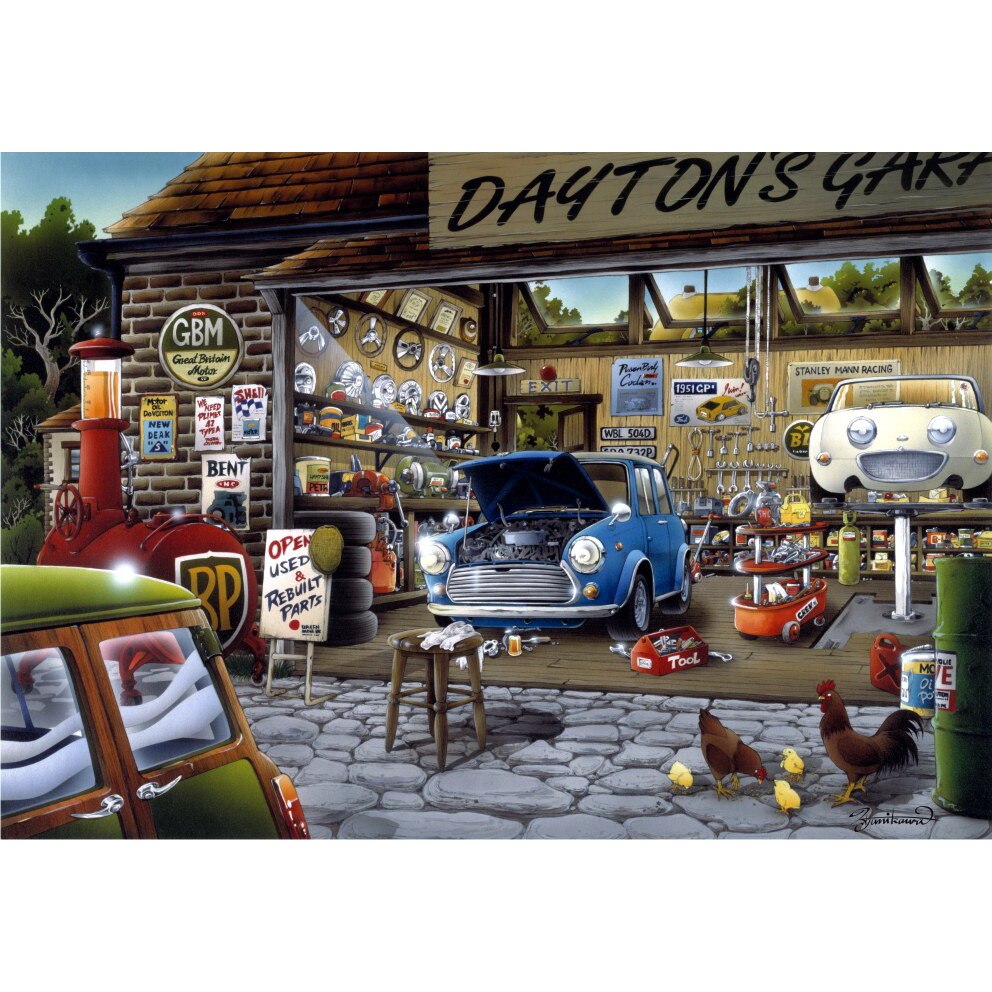 Puzzle Anatolian - Dayton's Garage, 500 piese (3571)