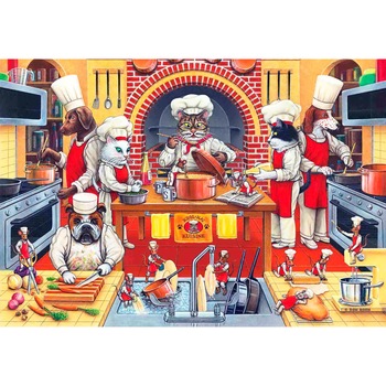 Puzzle Anatolian - Kool Kat Kuisine, 500 piese (3586) Puzzle Anatolian - Kool Kat Kuisine, 500 piese (3586)