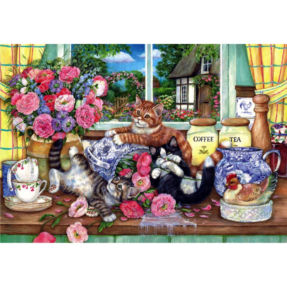 Puzzle Anatolian - Kittens in the Kitchen, 500 piese (3574)