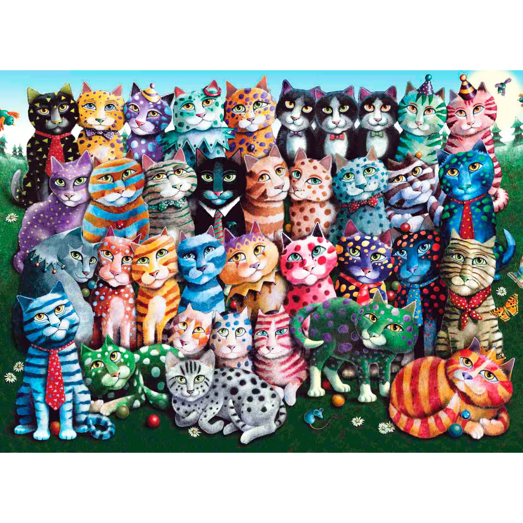 Puzzle Anatolian - Cat Family Reunion, 1000 piese (1030)