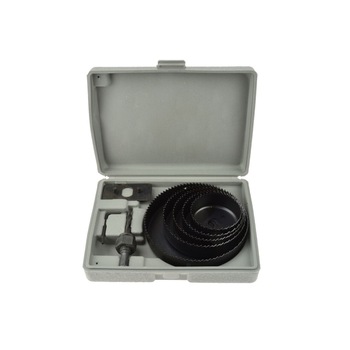 Set 8 carote pentru lemn 64-127mm + valiza, GEKO G30003 Set 8 carote pentru lemn 64-127mm + valiza, GEKO G30003