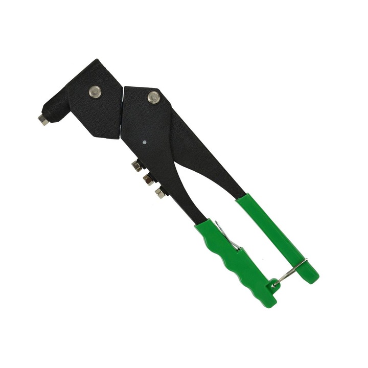 Cleste pentru nituit cu cap rotativ manual, Geko, 294 mm, 2,4 / 3,2 / 4,0 / 4,8 mm, 360 ​​°